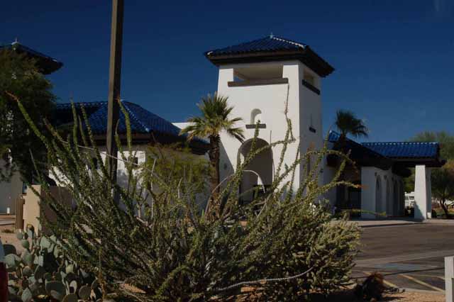 the recreational building